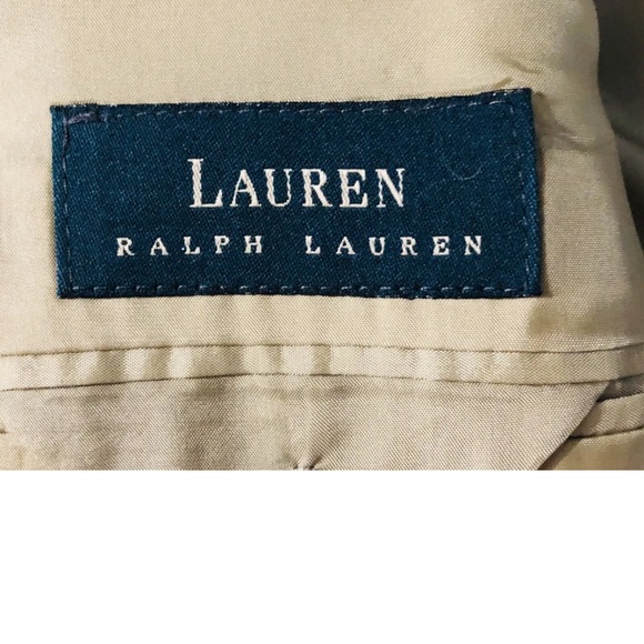 Lauren RALPH LAUREN Suit Blazer Sz 44T - 88% Wool - 12% Alpaca - Made in Canada - Picture 11 of 11